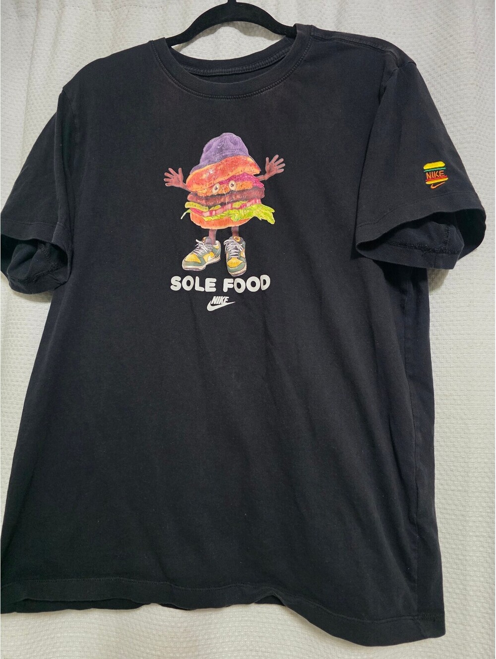 Nike Sole Food Burger Graphic Tee size L
